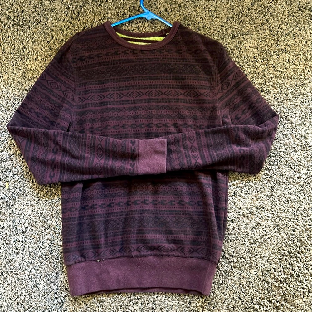 Mossimo Supply dark purple/black sweater. Size S.
